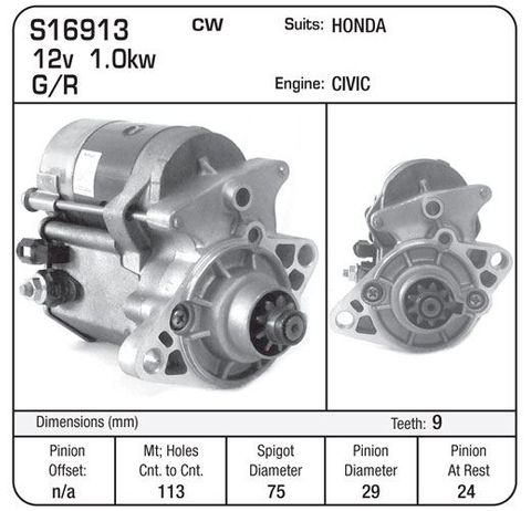 STR G/R ND HONDA CIVIC