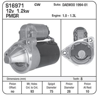 STR. SUZUKI/BARINA/ DAEWOO 94-2001 8TH