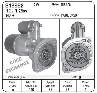 STR.NISSAN CA18 85-88