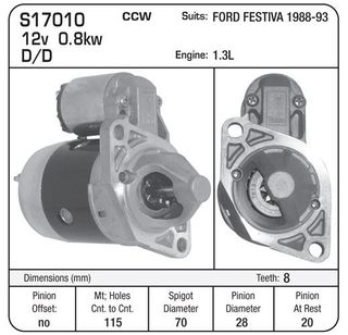 STR FORD FESTIVA 88-93 CCW