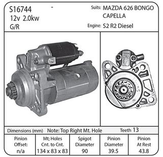 STR MAZDA/FORD OSGR 81-84