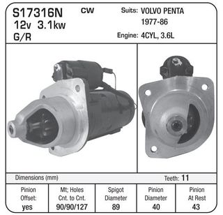 STR, VOLVO PENTA KAD42
