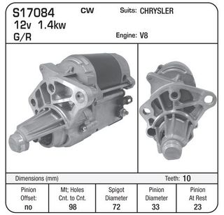 STR DENSO G/R SUIT CHRYSLER V8