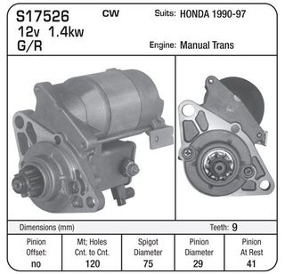STR HONDA W/MT 90-97