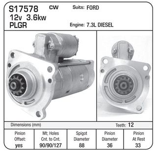 STR.FORD TRUCKS 7.3L DSL W/DIRECT