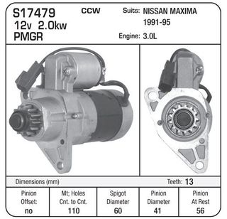 STR.NISSAN MAXIMA 3.0L 1993-95