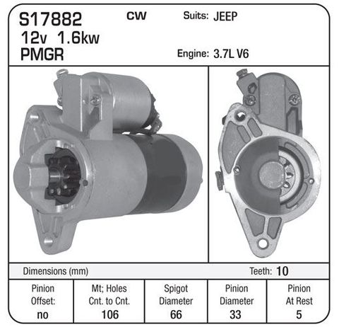 STR JEEP V8 5.7L 05-08