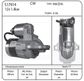 STR 12V 1.4KW MAZDA PAD MOUNT