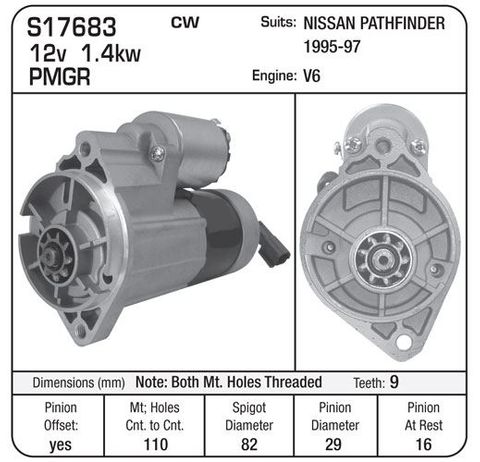 STR-PATHFINDER V6 95-2000 VG33