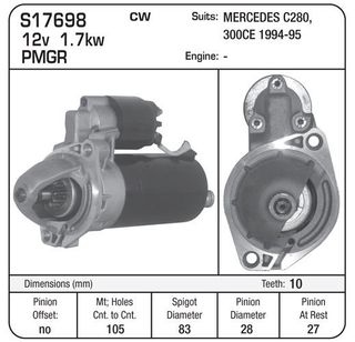 STR - MERC 94-95 C280 300CE