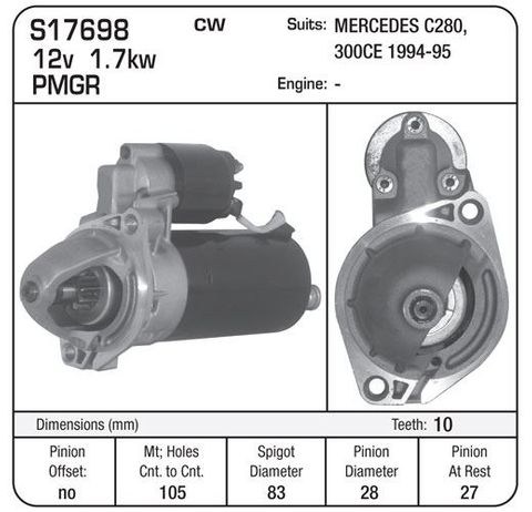 STR - MERC 94-95 C280 300CE