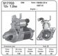 STR 12V 1.2KW  HONDA CR-V 97-01 B20 2.0L