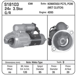 STR REP NIKKO G/R 24V 9TH(WET)