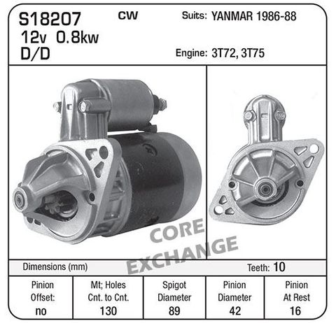 REP S114-235 YANMAR MARINE NEW VERSION S18218