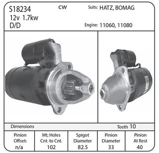 STR BOSCH 12V 9TH SUIT HATZ