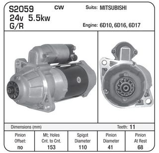 STR 24V SUIT  MITSI 6D10/16