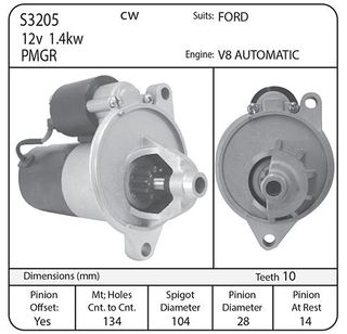 STR FORD 12V PMGR V8, AUTO