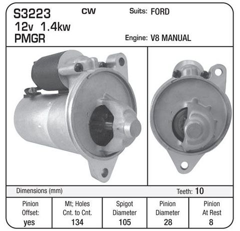 STR FORD V8 PMGR MANUAL