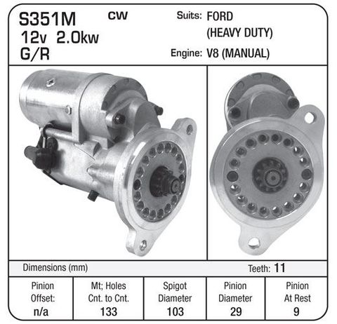 STR FORD MANUAL G/R HEAVY DUTY