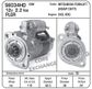 STARTER MITSI  S4S 12V PLGR TYPE H/D