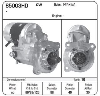STARTER 12V G/R 10TH REP M45