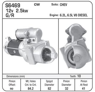 STR 28MT SUIT CHEV DSL 6.2 V8 GM