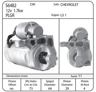 STR SUIT HOLDEN W/CHEV 99-2003 LS1