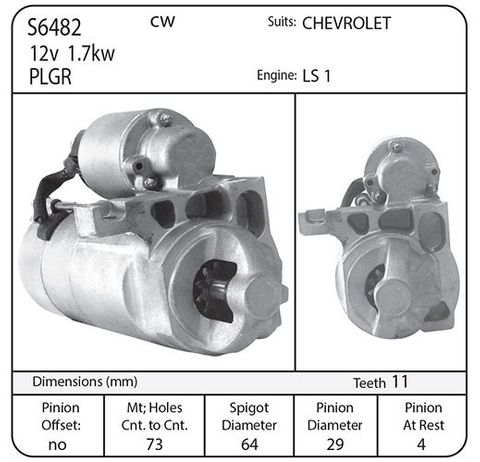 STR SUIT HOLDEN W/CHEV 99-2003 LS1
