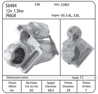 DELCO 12V PMGR STARTER