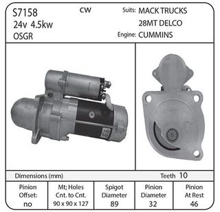 STR 28MT 24V WET 10TH 32MM