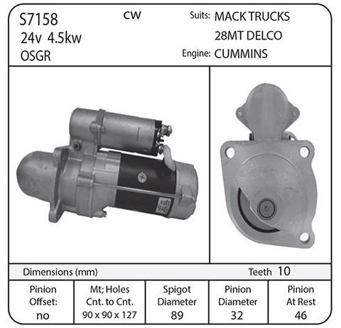 STR 28MT 24V WET 10TH 32MM