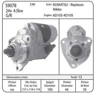 STR 24V (WET) 13TH  KOMATSU