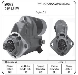 STR 24V 11TH 2J TOYOTA