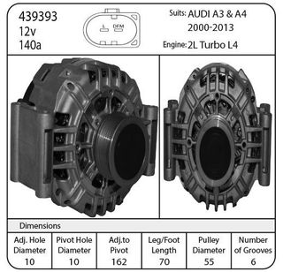 VALEO ALT-MB TG17C032