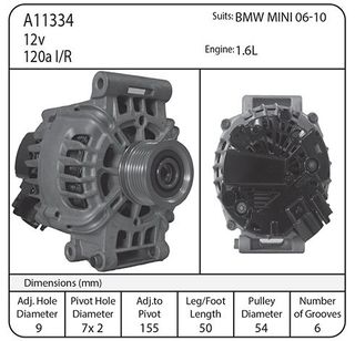 ALT SUIT BMW MINI 06-10