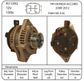 ALT 12V 130A HONDA ACCORD V6 3.5L