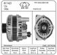 ALT 12V 140A HOLDEN RVC REG LS2 GEN 4
