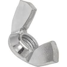 3/8 Wing Nut Steel  Zinc Plated