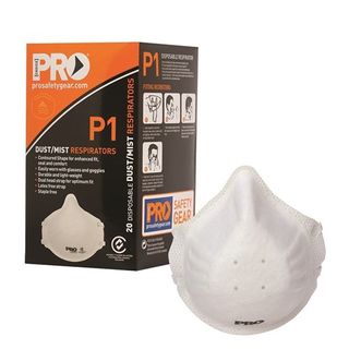 DUST MASK DISP P1 - PRO-20 PER PACK