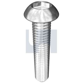 M5 x 6mm Button Head Socket Screw S/STEEL GR 304