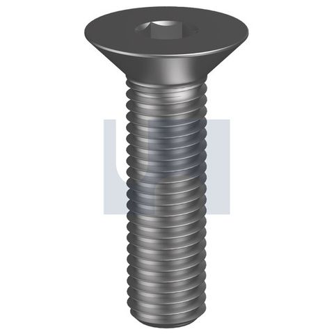 M3 x 5mm Flat Head Socket Screw Grade 12.9 PLAIN