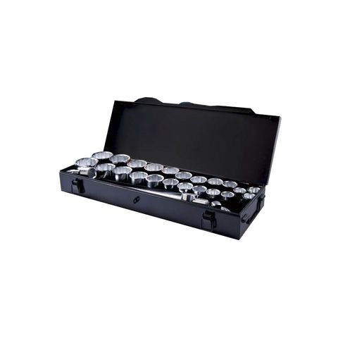 27 Piece 3/4 Drive AF & Metric Socket Set TYPHOON