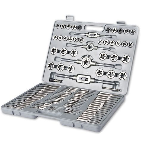 110 Piece Tap & Die Set UNF  UNC & Metric TYPHOON