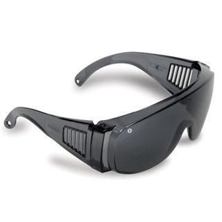 Visitors Safety Glasses (Smoke)