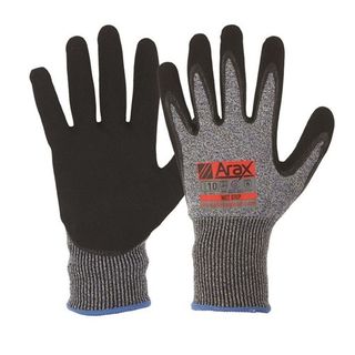 ARAX Wet Grip. ARAX Liner with Nitrile Dip Palm - Size 8