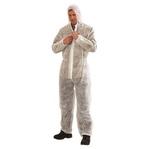 Coverall Disposable 3X LARGE WHITE