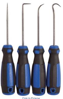 4 Pce3 Hook and Pick Set - GXHP4