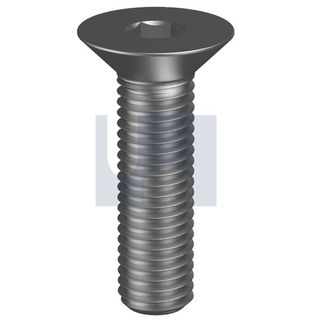 M24 x 180mm Flat Hd Socket Screw Grade 12.9 ZINC