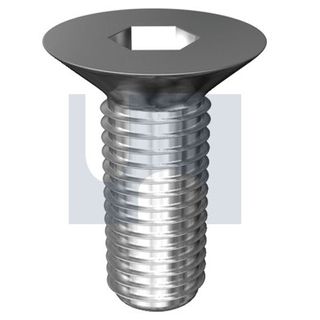 M5 x 60mm Flat Head Socket Screw S/STEEL GR 304