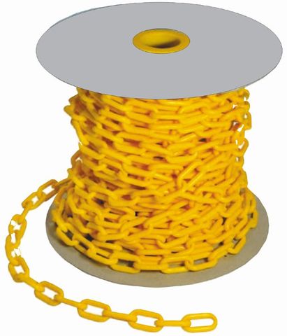 Maxisafe 6mm Yellow Safety Chain 6mm X 40m